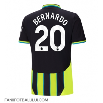 Manchester City Bernardo Silva #20 Tricou Fotbal Replică 2024-25 Barbati Deplasare